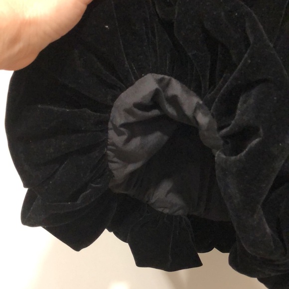 NWT - YFFS Cyanrose Velvet Peplum Mini Dress - Picture 4 of 13